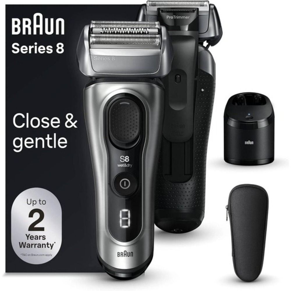 Braun Series 8 8567cc 5 in 1 Mens Electric Foil Shaver Smart-Care Center Razor A